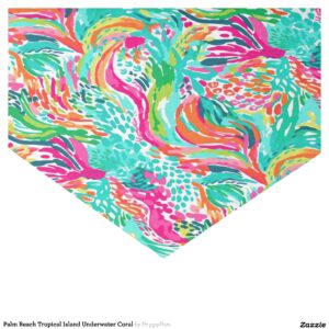 Palm Beach Tropical Island Underwater Coral Tissue Paper