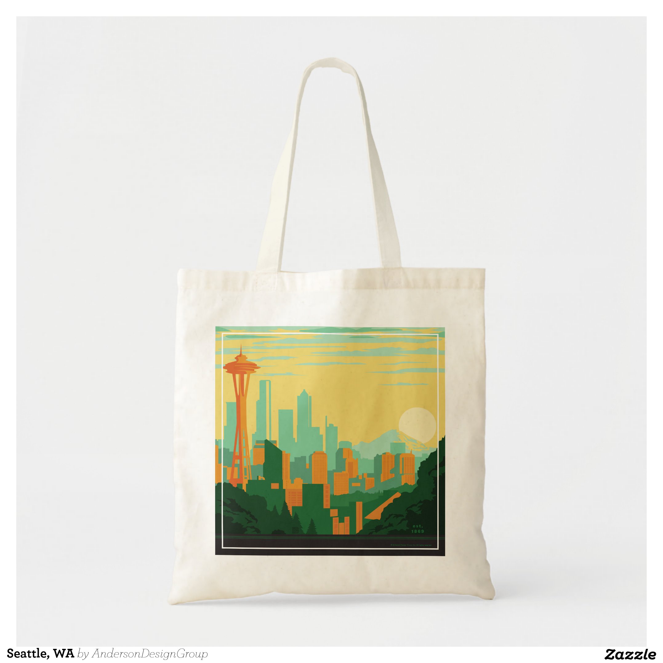Seattle, WA Tote Bag