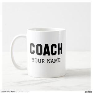 Coach Your Name Coffee Mug