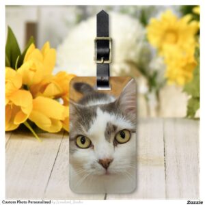 Custom Photo Personalized Luggage Tag