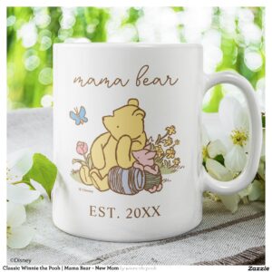 Classic Winnie the Pooh Mama Bear - New Mom Coffee Mug