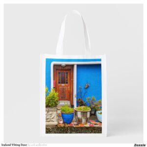 Iceland Viking Door Grocery Bag