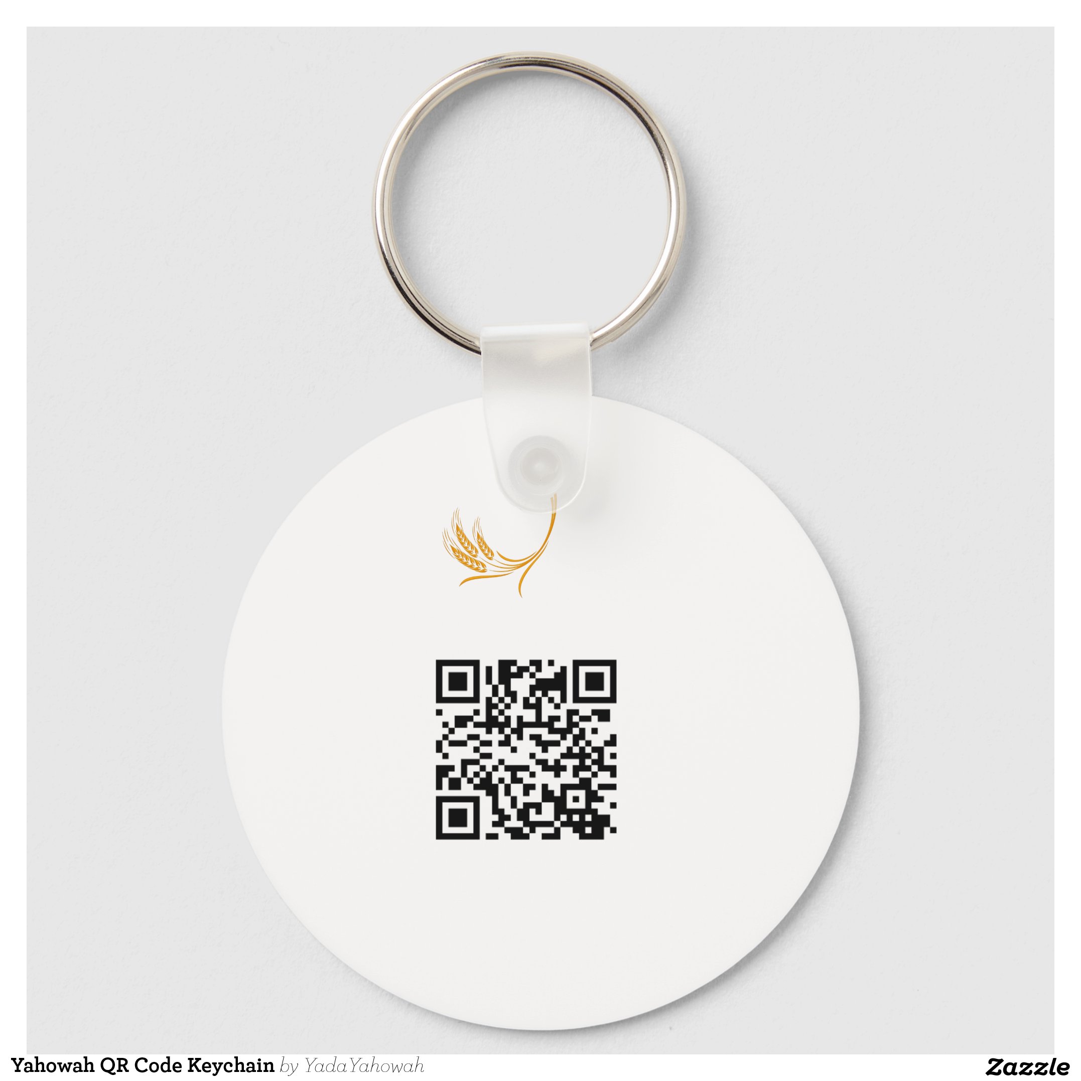 Yahowah QR Code Keychain